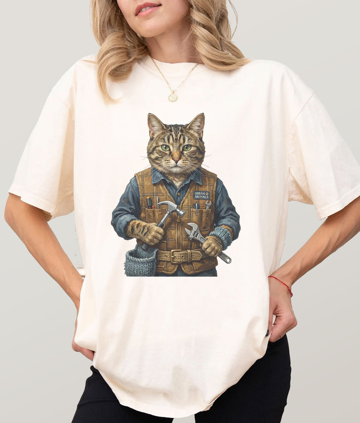 Handyman Cat T-Shirt