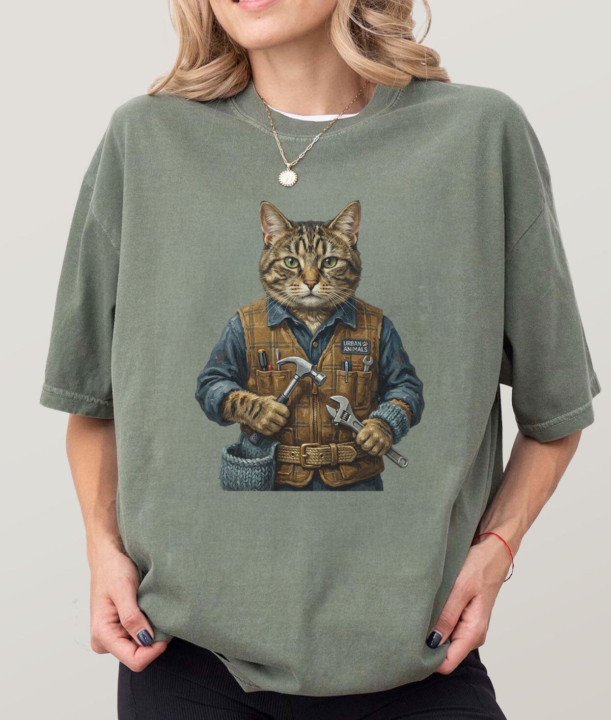Handyman Cat T-Shirt