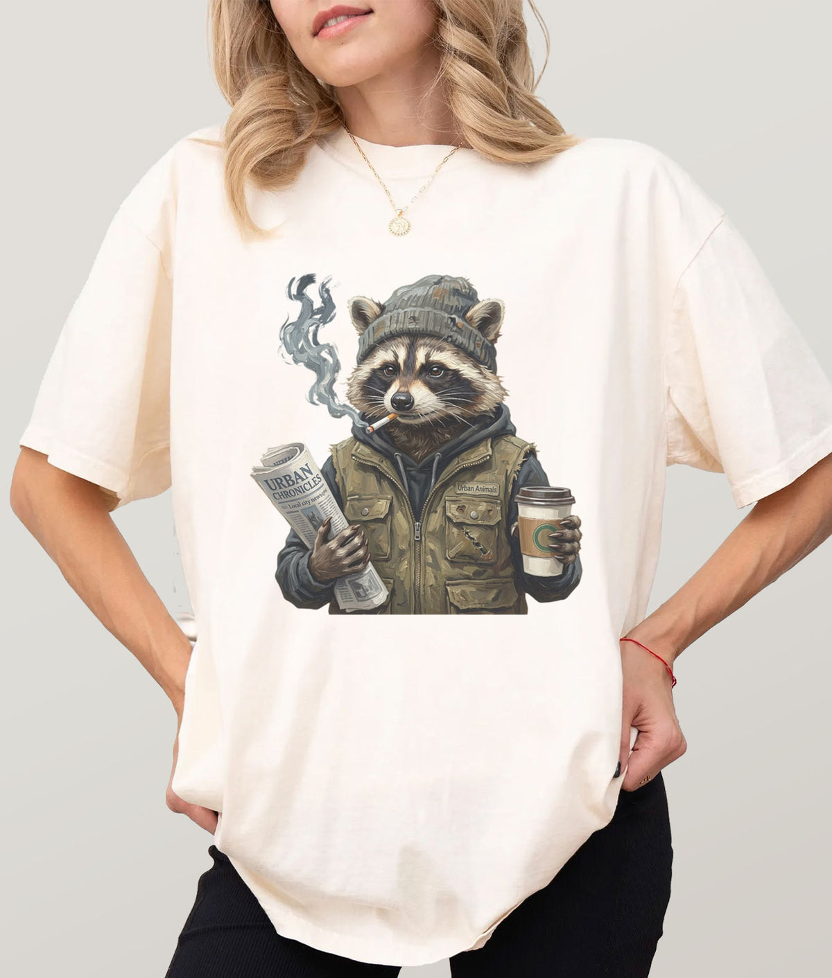Handyman Racoon T-Shirt