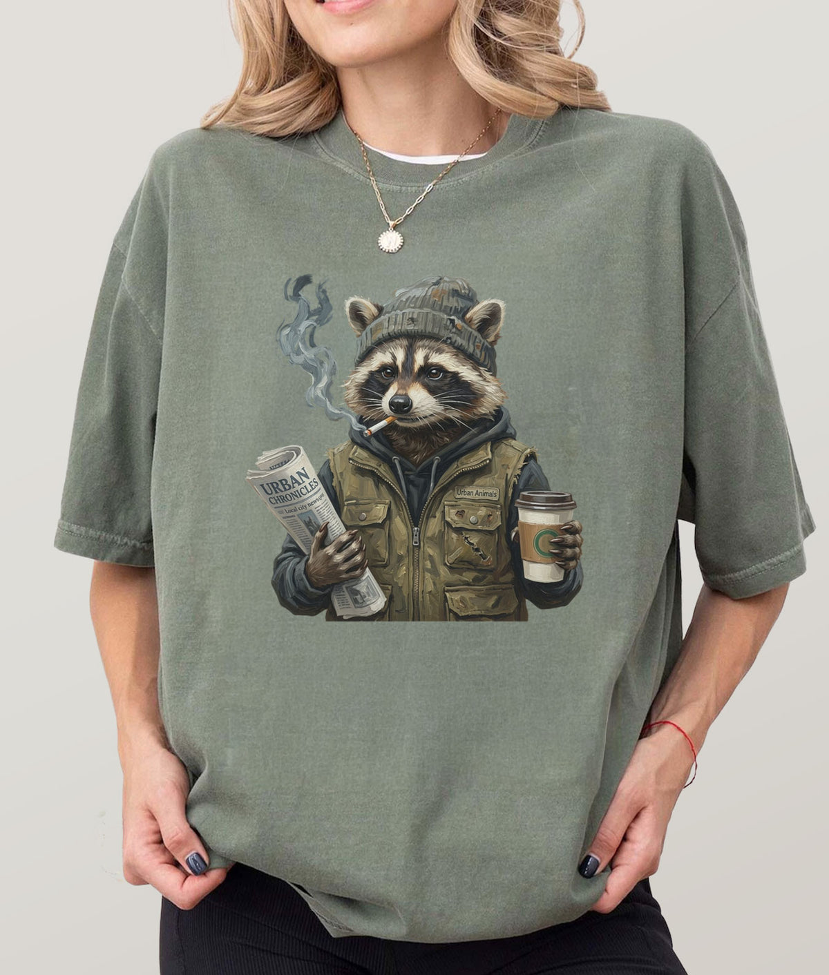 Handyman Racoon T-Shirt