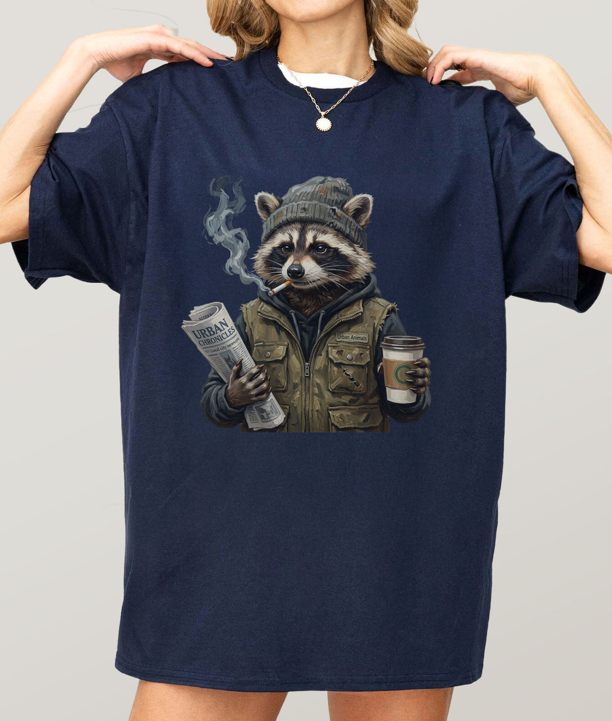 Handyman Racoon T-Shirt