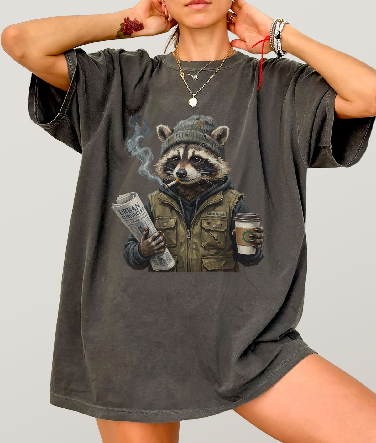 Handyman Racoon T-Shirt
