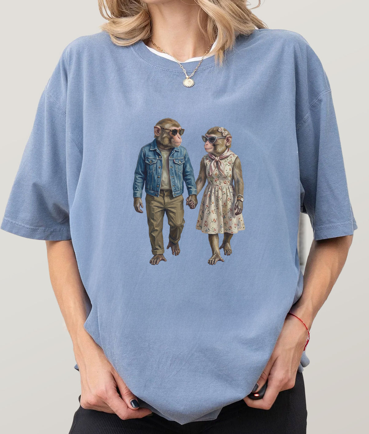 Monkey Couple T-Shirt