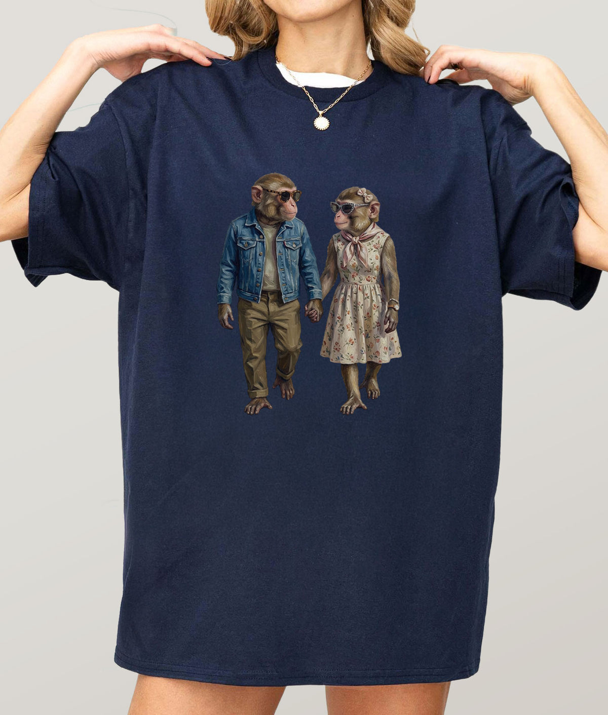 Monkey Couple T-Shirt