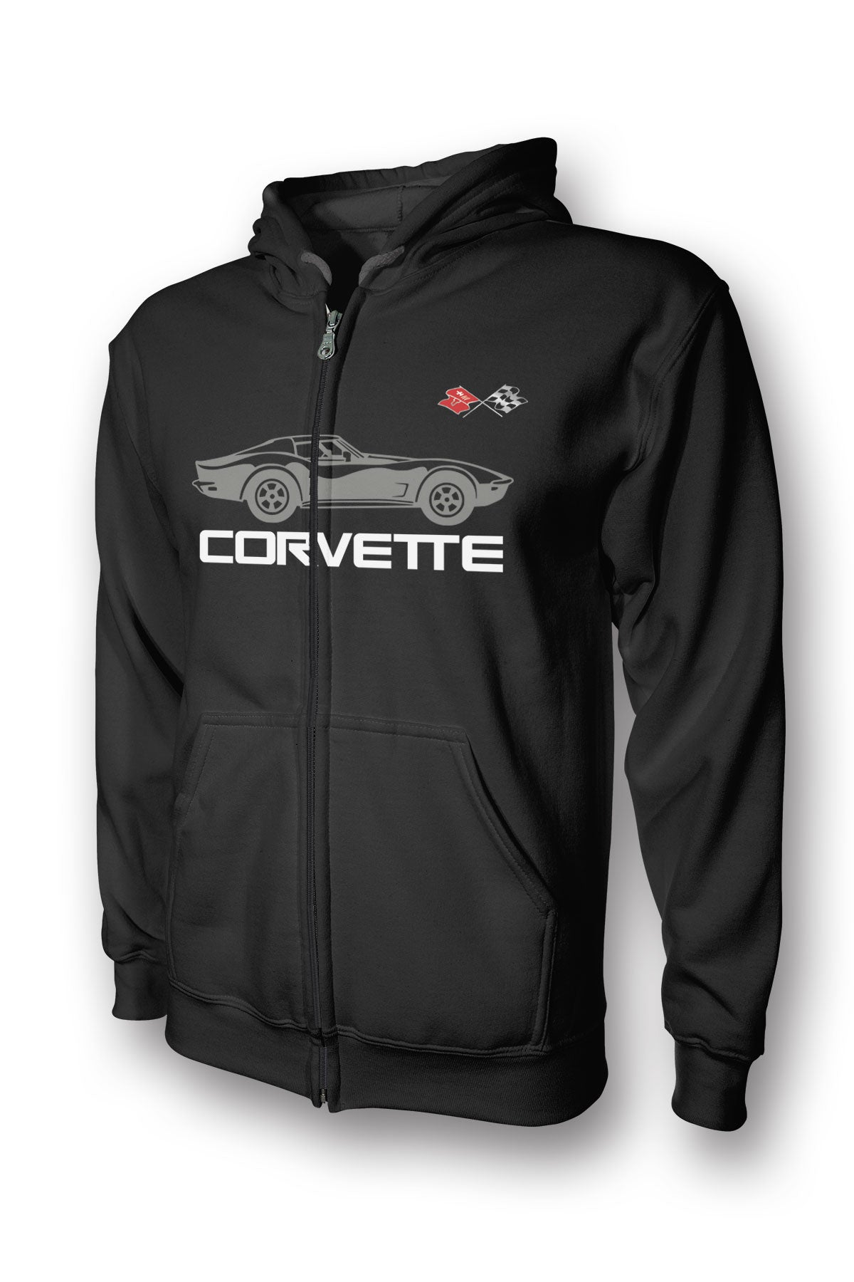 Corvette C3 Full Zip Hoodie