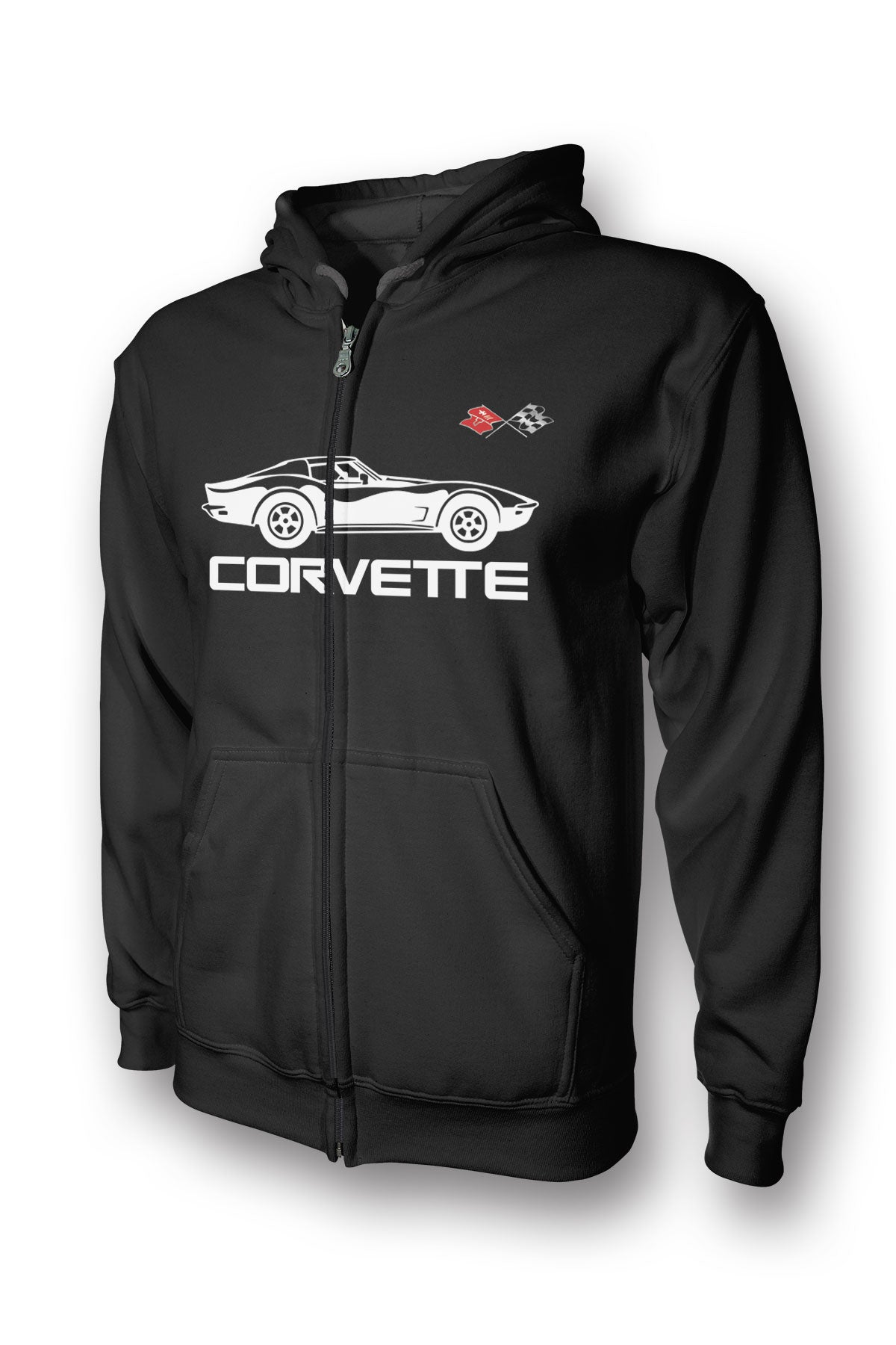 Corvette C3 Full Zip Hoodie