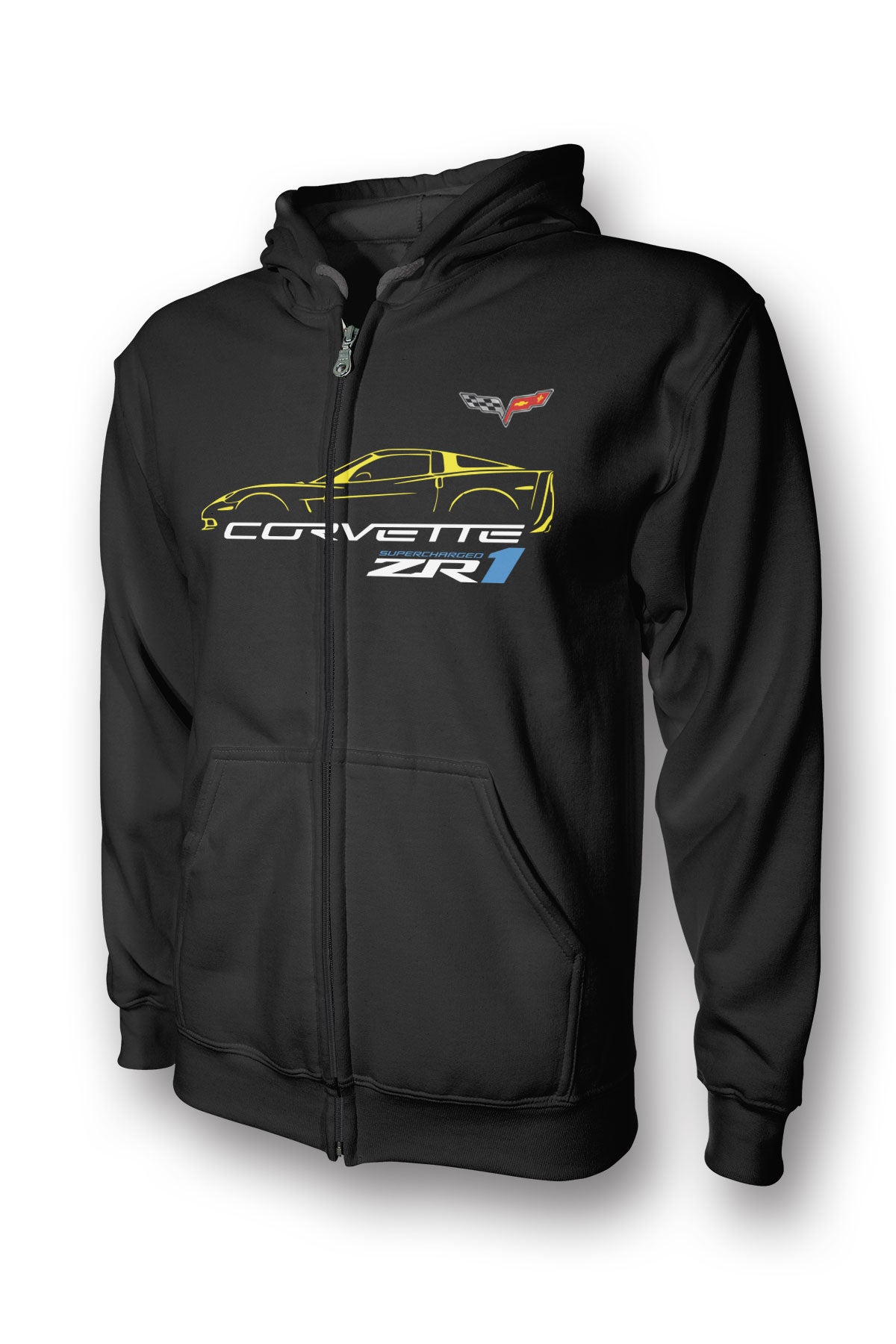 Corvette C6 ZR1 Full Zip Hoodie
