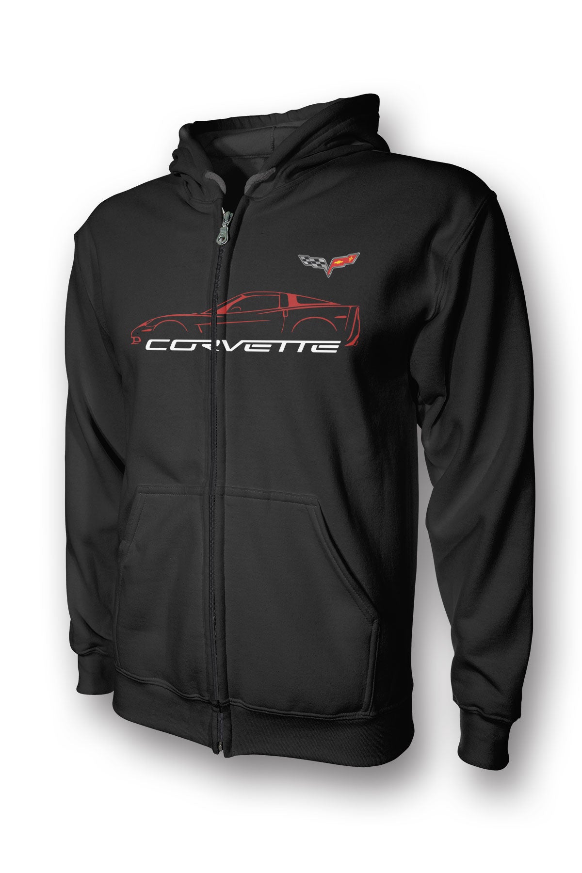 Corvette C6 Full Zip Hoodie