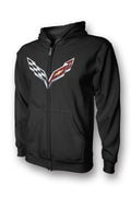 Corvette C7 Logo Full Zip Hoodie