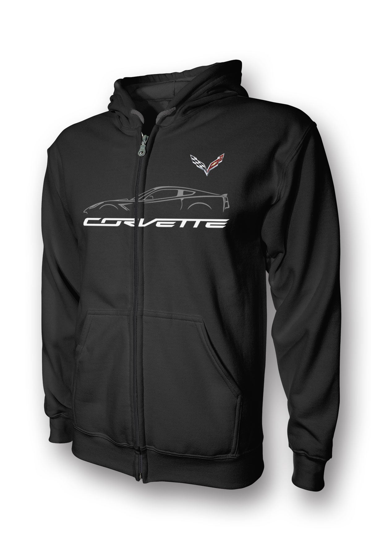 Corvette C7 Full Zip Hoodie