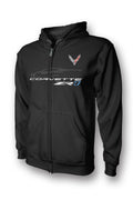 Corvette C8 ZR1 Full Zip Hoodie