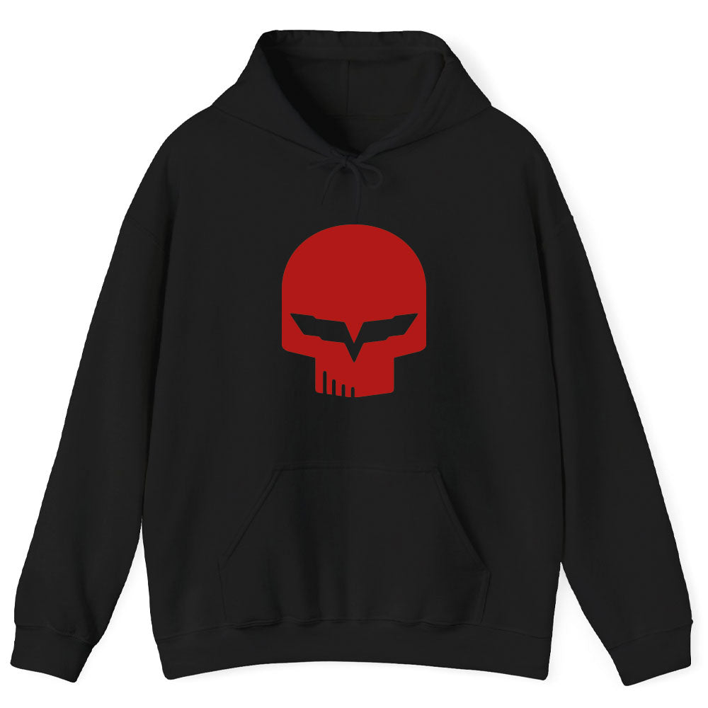 Corvette C6 Jake Skull Hoodie