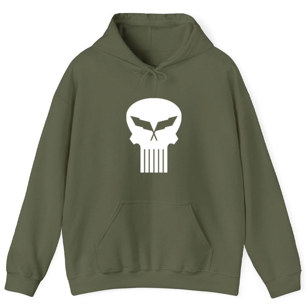 Corvette C5 Jake Skull Hoodie