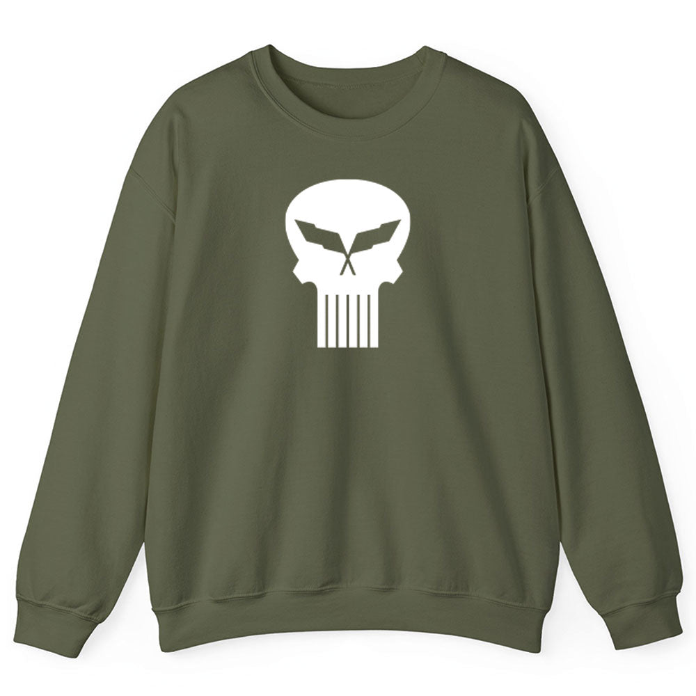 Corvette C5 Jake Skull Sweatshirt