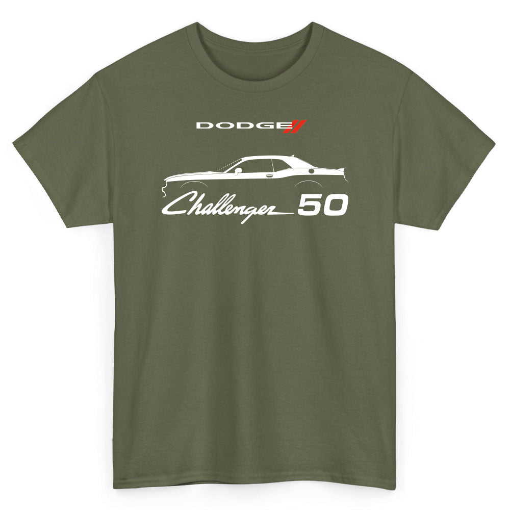 Dodge Challenger 50th Year Anniversary T-Shirt