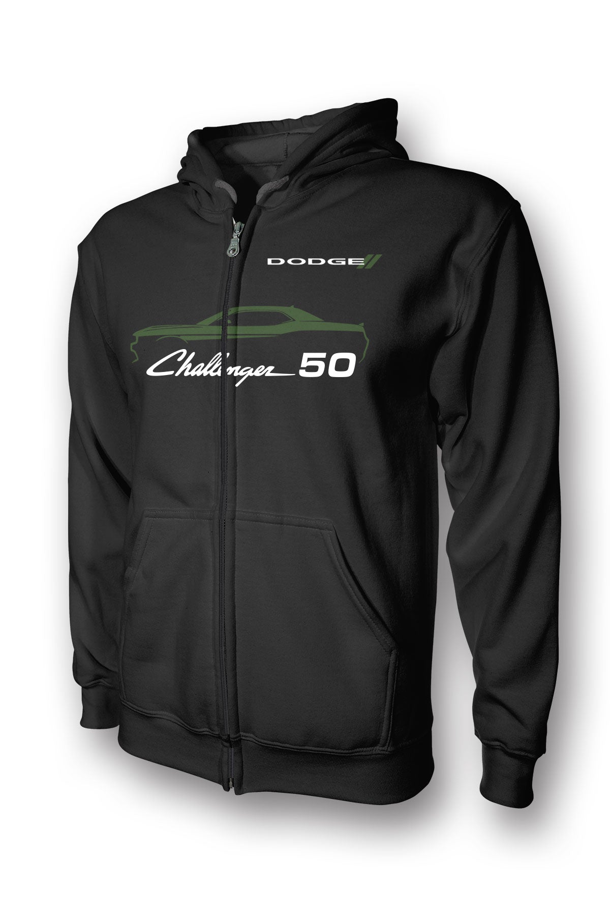 Dodge Challenger 50th Anniversary Full Zip Hoodie
