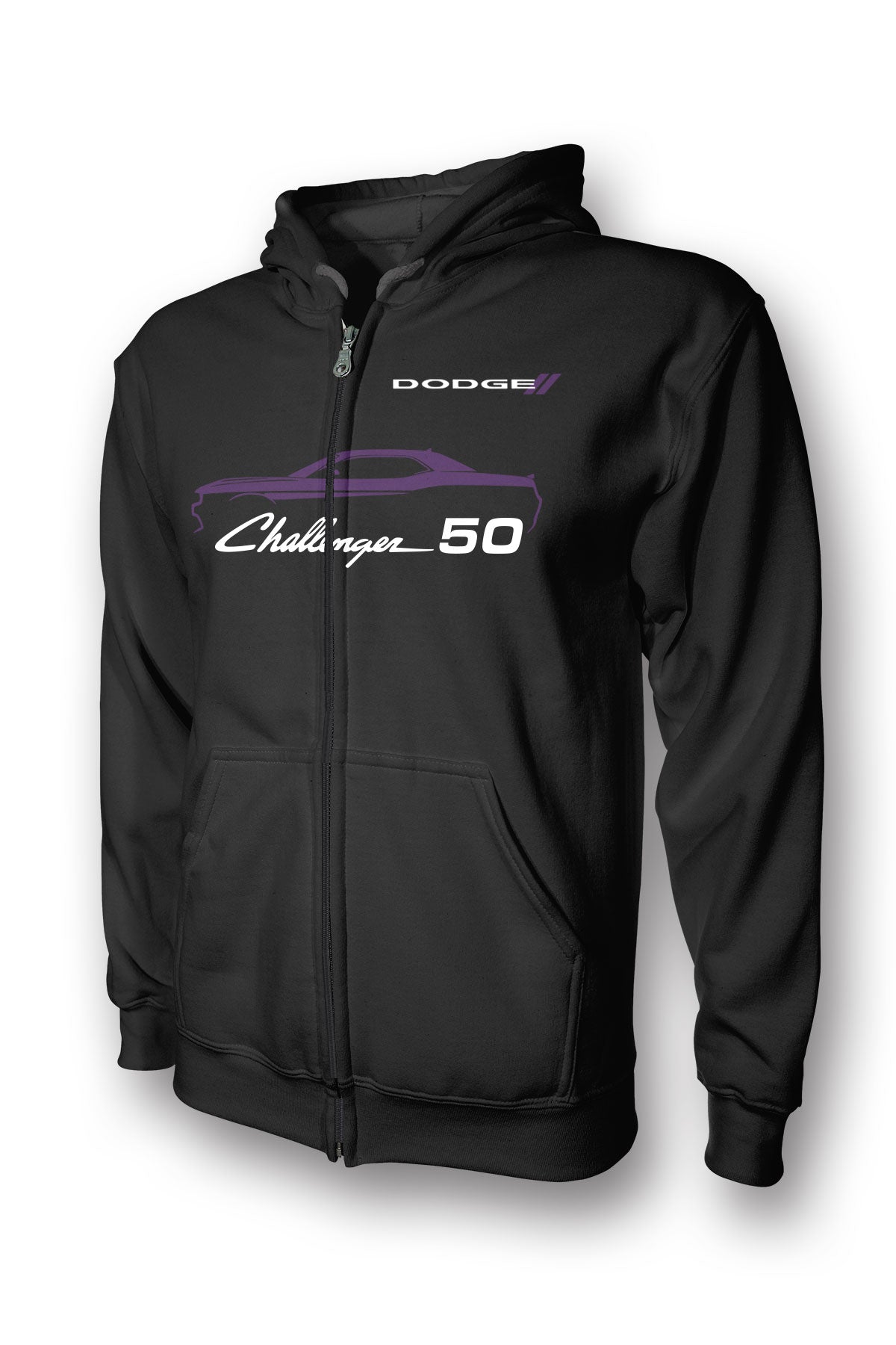 Dodge Challenger 50th Anniversary Full Zip Hoodie