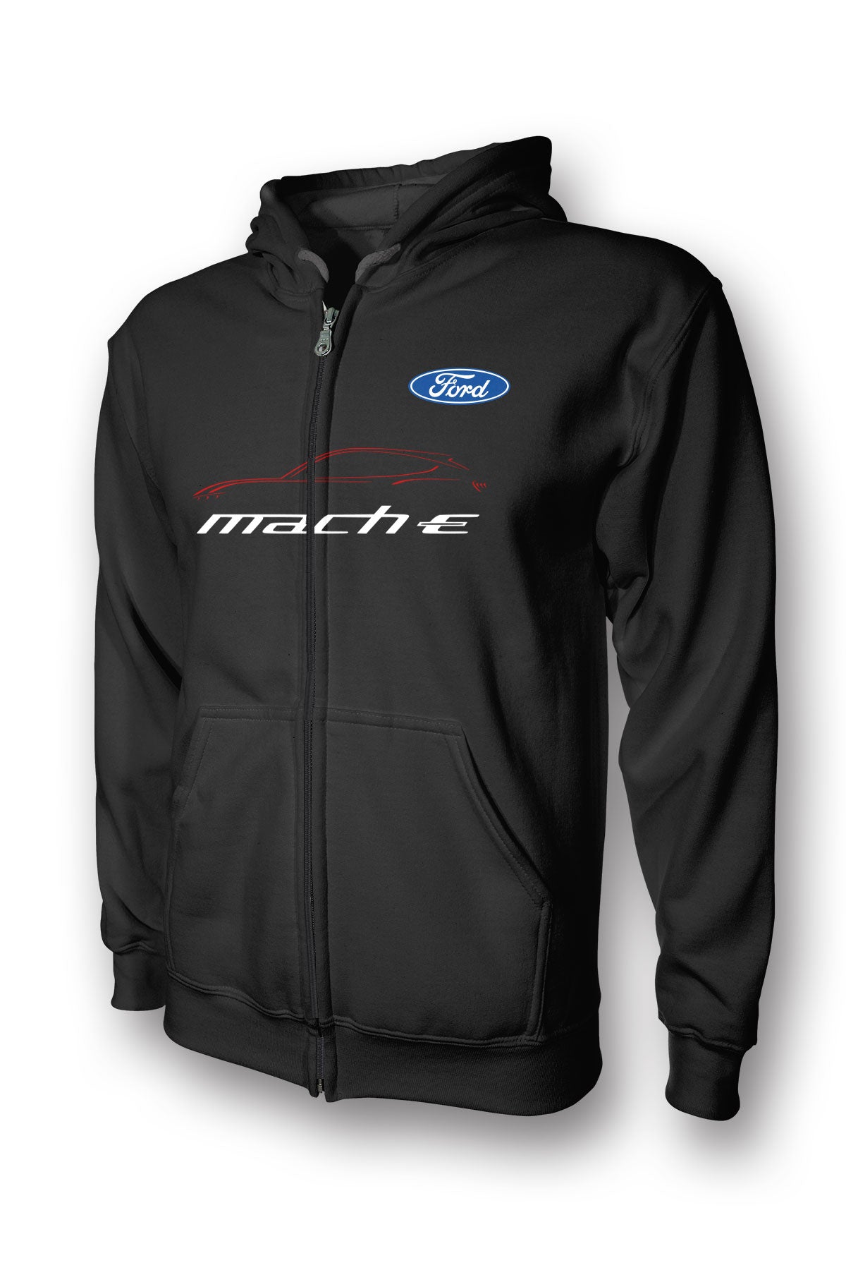 Ford Mustang Mach-E Full Zip Hoodie