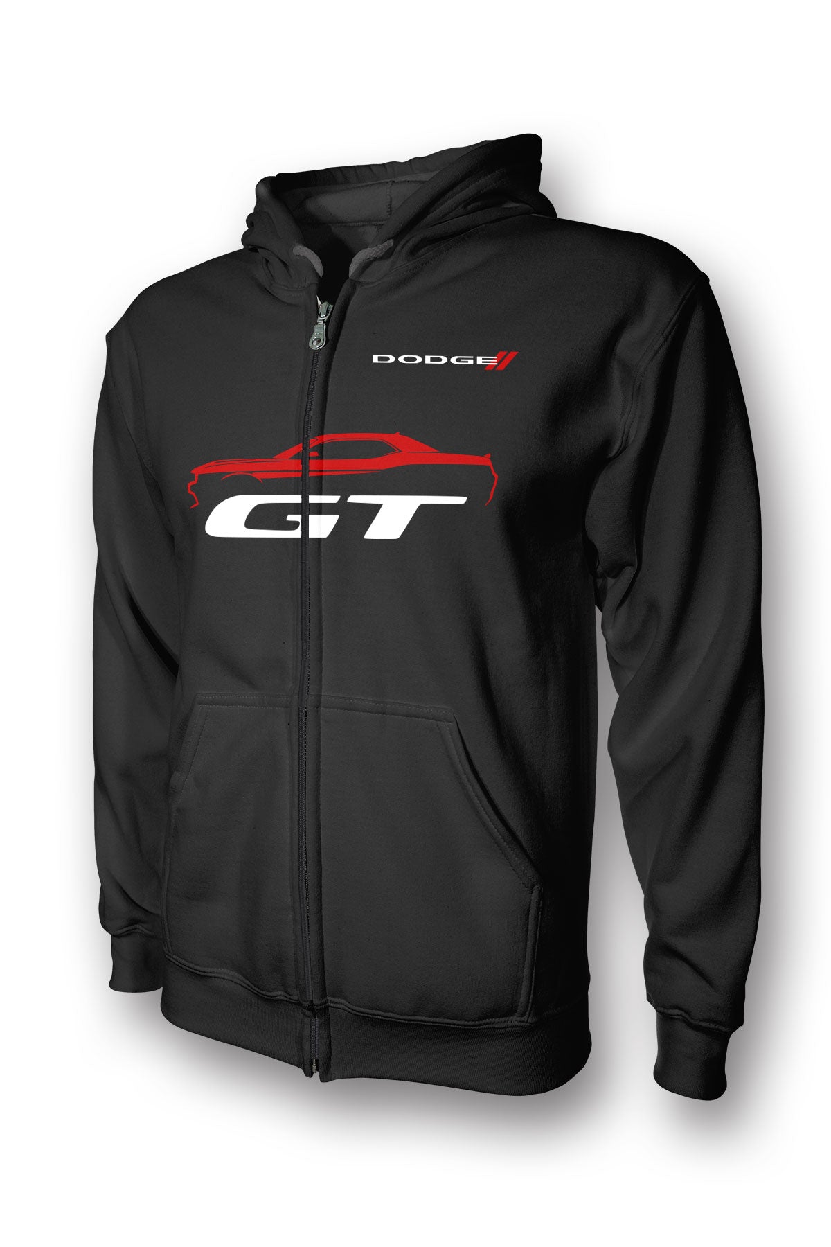 Dodge Challenger Gt Full Zip Hoodie