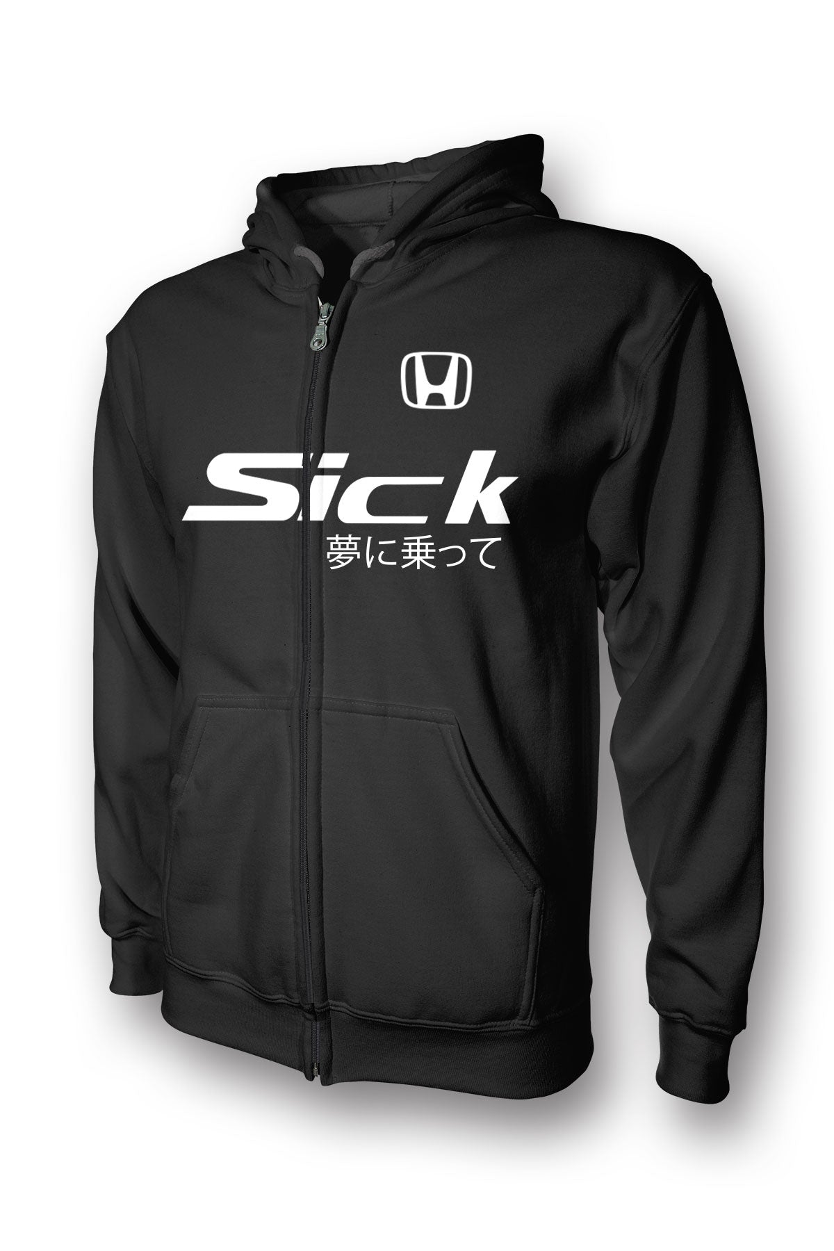 Honda Sick Civic Si Full Zip Hoodie