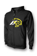 Dodge Srt Hellcat Logo Full Zip Hoodie