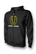 Ford Mustang Dark Horse Logo Full Zip Hoodie